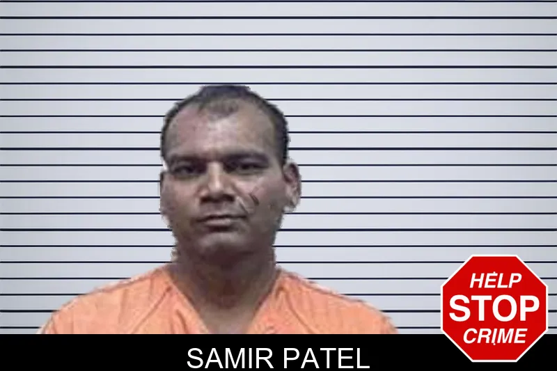 Samir Patel mugshot
