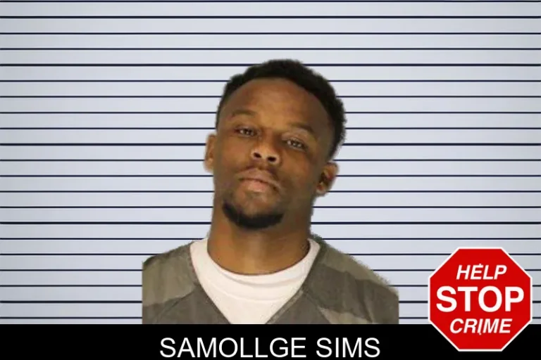 Samollge Sims mugshot – Hall County , Georgia Samollge Sims