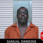 Samual Simmons mugshot