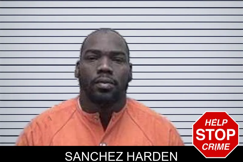 Sanchez Harden mugshot