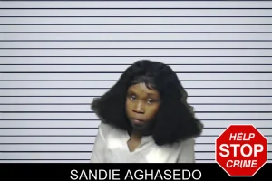 Sandie Aghasedo mugshot