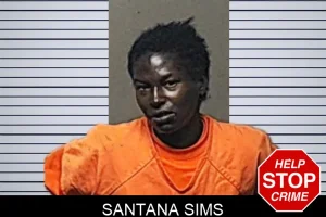 Santana Sims mugshot
