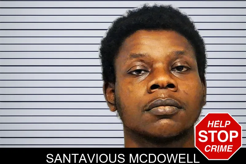 Santavious McDowell mugshot