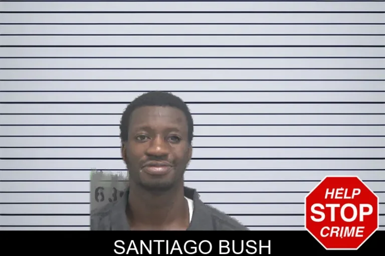 Santiago Bush mugshot – Lee County , Georgia Santiago Bush