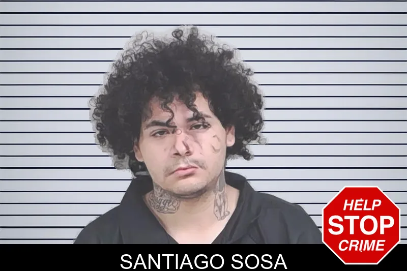 Santiago Sosa mugshot