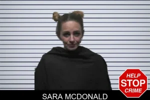 Sara McDonald mugshot