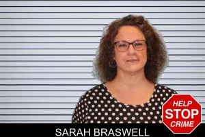 Sarah Braswell mugshot