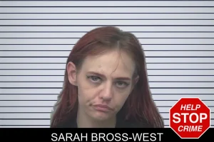 Sarah Bross-West mugshot