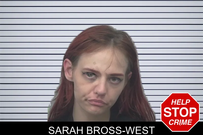 Sarah Bross-West mugshot