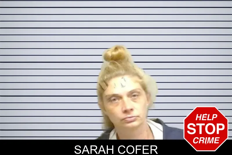 Sarah Cofer mugshot