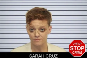Sarah Cruz mugshot