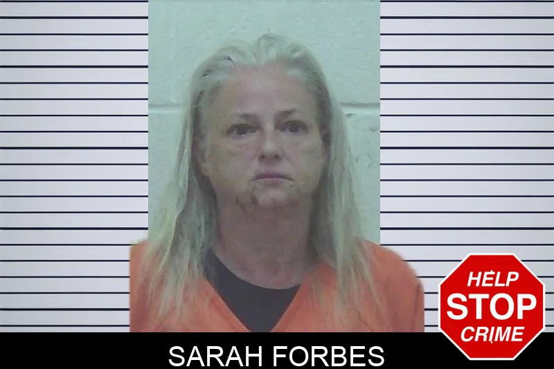 Sarah Forbes mugshot
