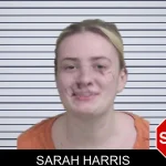 Sarah Harris mugshot