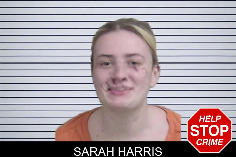 Sarah Harris mugshot