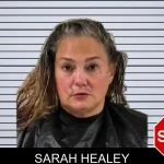 Sarah Healey mugshot