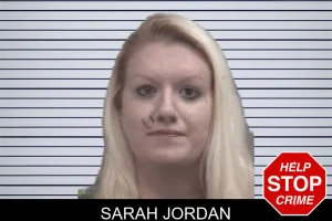 Sarah Jordan mugshot
