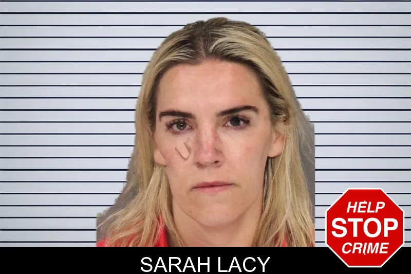 Sarah Lacy mugshot