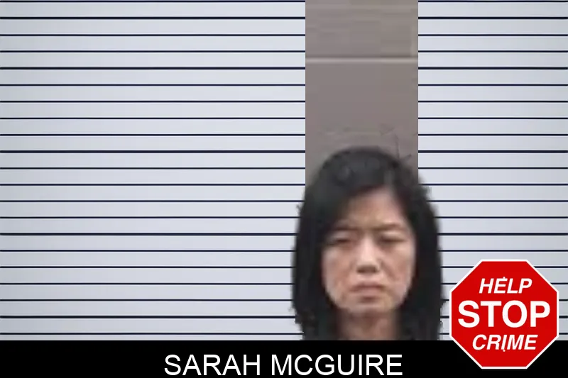Sarah McGuire mugshot