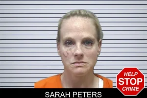 Sarah Peters mugshot