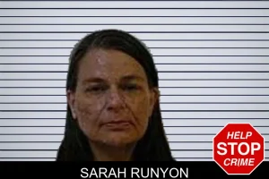 Sarah Runyon mugshot