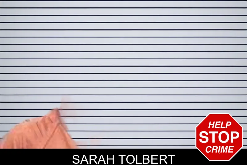 Sarah Tolbert mugshot