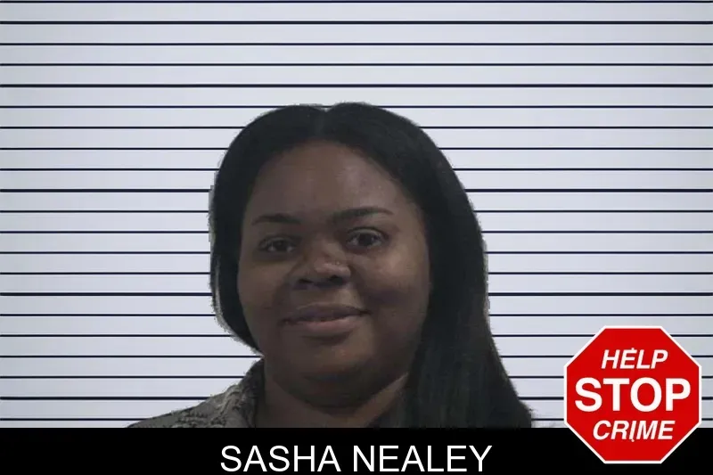 Sasha Nealey mugshot
