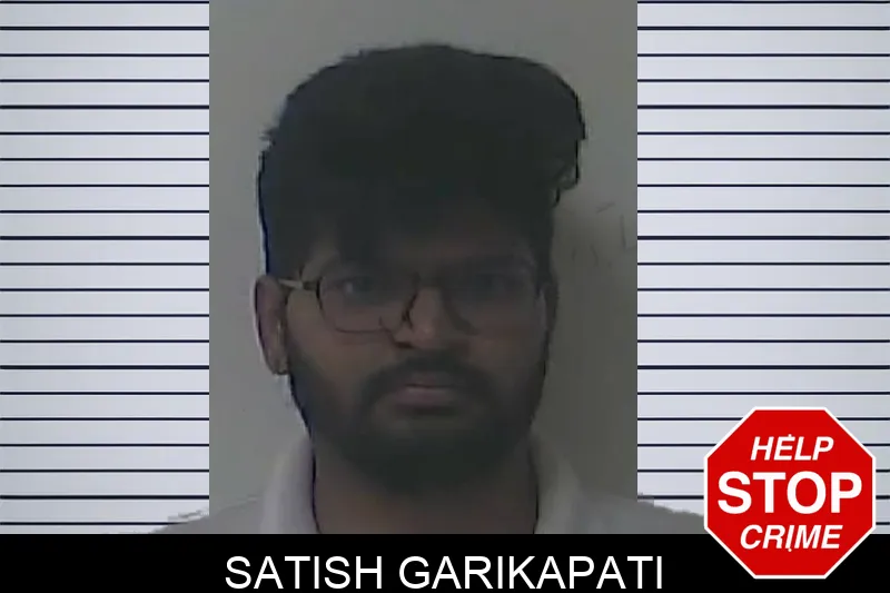 Satish Garikapati mugshot