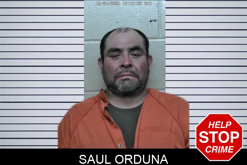 Saul Orduna mugshot