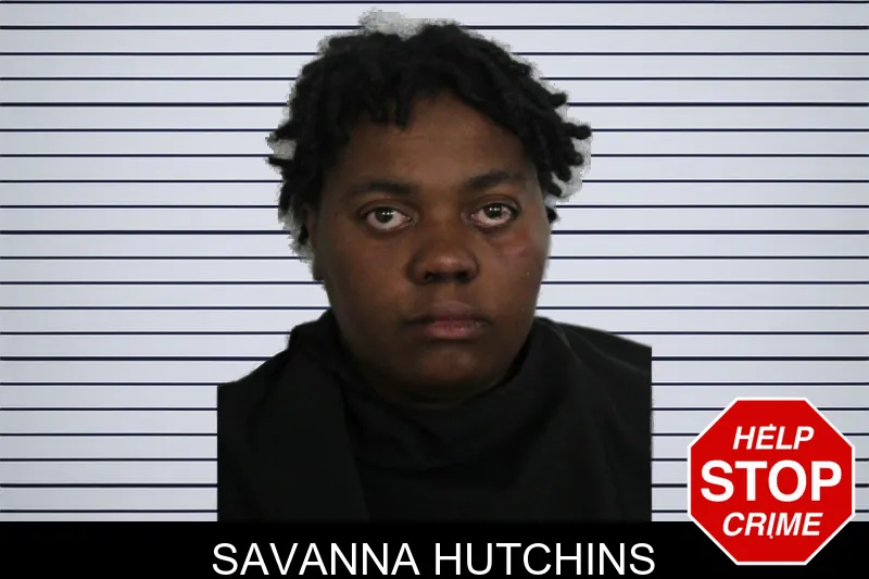 Savanna Hutchins mugshot