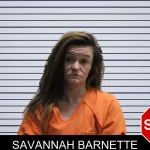 Savannah Barnette mugshot