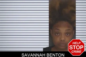 Savannah Benton mugshot