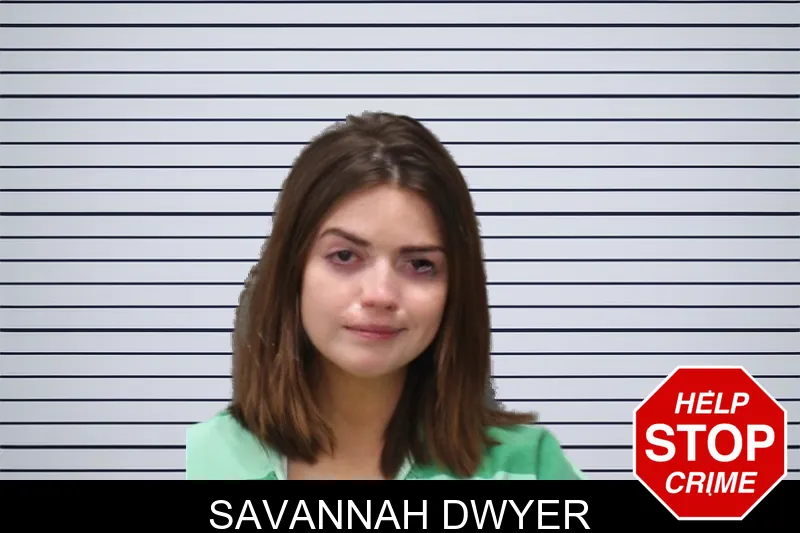 Savannah Dwyer mugshot