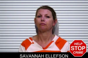 Savannah Ellefson mugshot