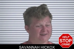 Savannah Hickox mugshot