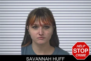 Savannah Huff mugshot