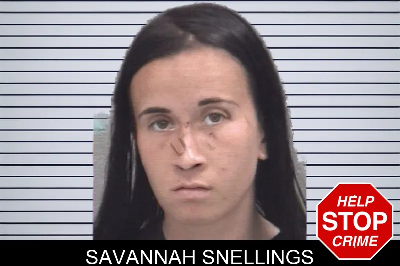 Savannah Snellings mugshot