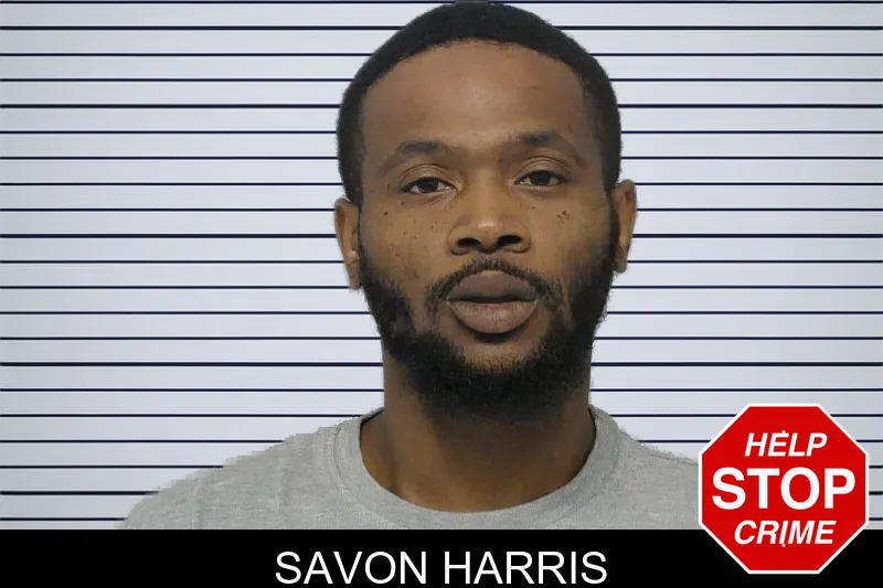 Savon Harris mugshot