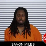 Savon Miles mugshot
