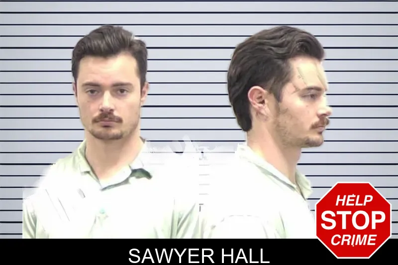 Sawyer Hall mugshot