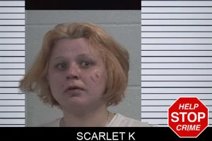Scarlet K mugshot