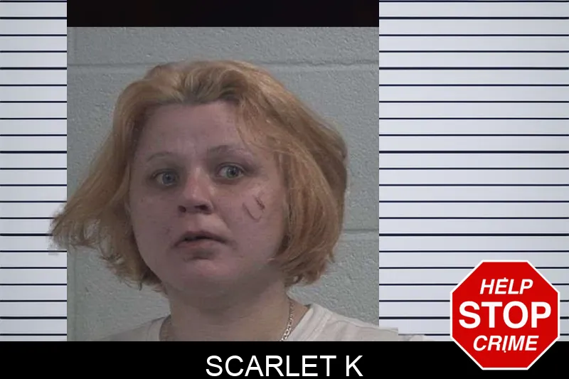 Scarlet K mugshot