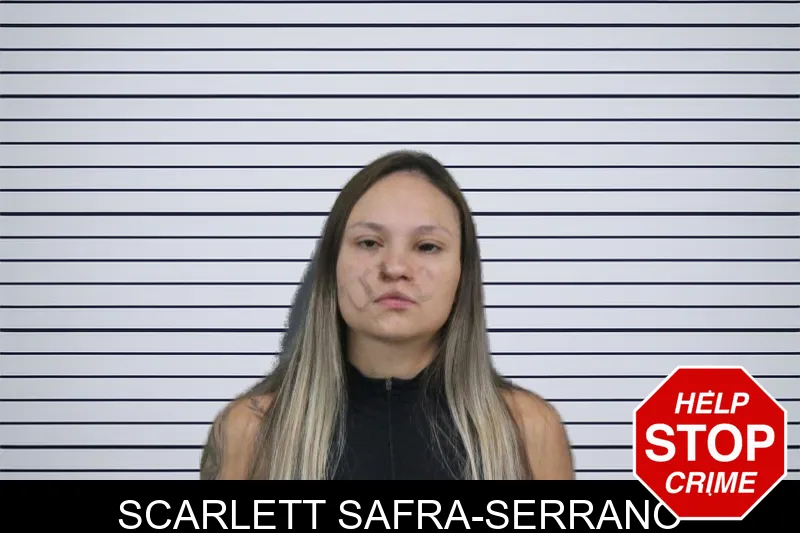 Scarlett Safra-Serrano mugshot