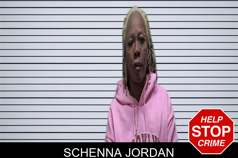 Schenna Jordan mugshot