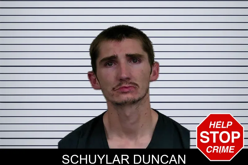 Schuylar Duncan mugshot
