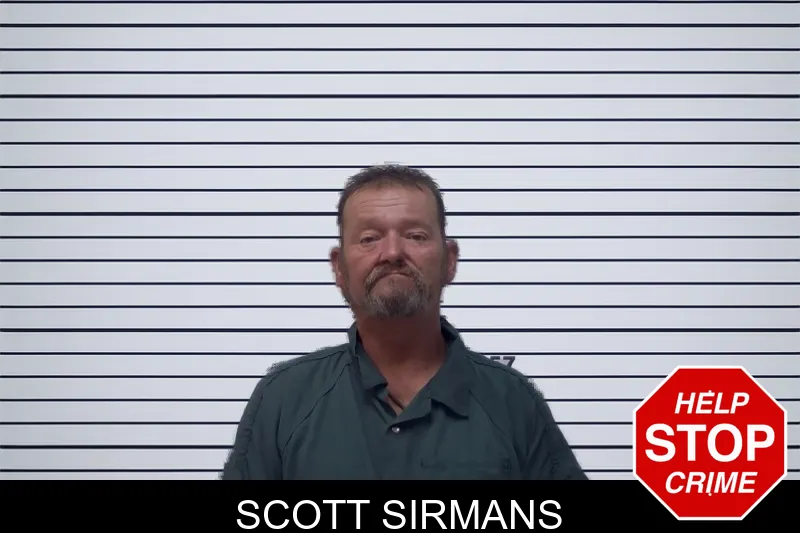 Scott Sirmans mugshot
