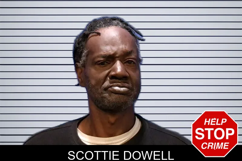 Scottie Dowell mugshot