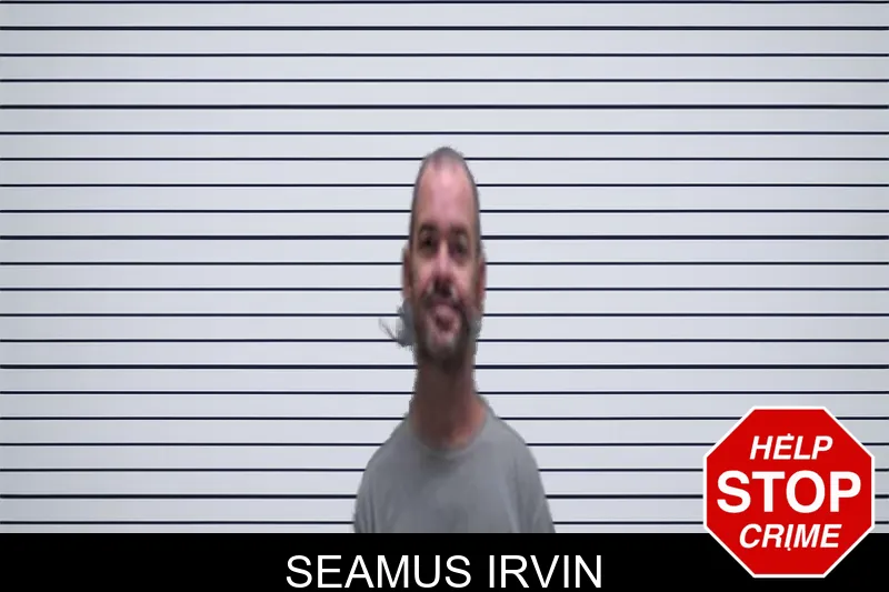 Seamus Irvin mugshot