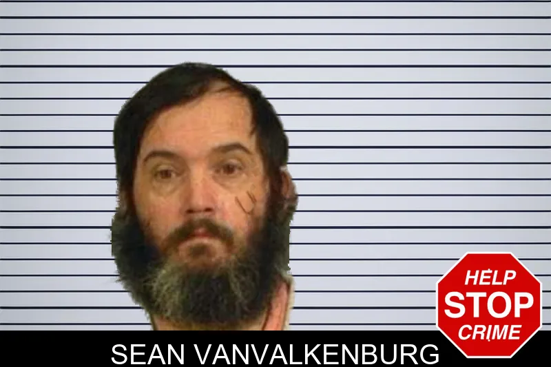 Sean Vanvalkenburg mugshot