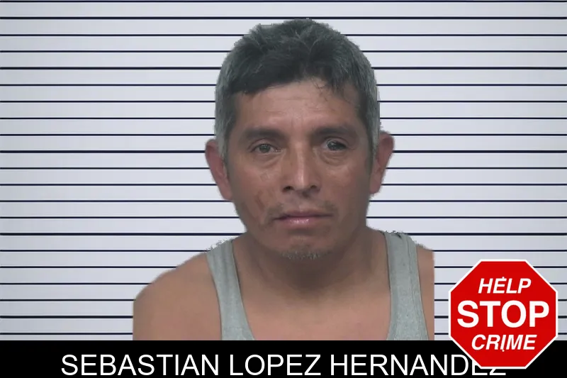 Sebastian Lopez Hernandez mugshot