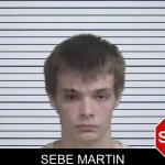Sebe Martin mugshot